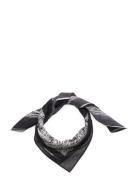 Soft Cotton Self Scarf Mads Nørgaard Black