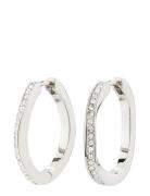 True Recycled Hoop Earrings Pilgrim Silver