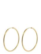 Sanne Medium Hoop Earrings Pilgrim Gold