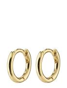 Eanna Recycled Huggie Hoops Pilgrim Gold