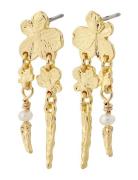 Zhuri Recycled Earrings Pilgrim Gold