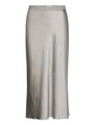 Hana Satin Skirt Ahlvar Gallery Grey