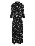 Yassavanna Long Shirt Dress S. YAS Black