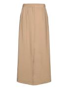 Objfaline Mw Ancle Skirt E Ss Fair 23 Object Beige