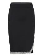 Fashion Knit Skirt Karl Lagerfeld Black