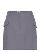 Vibebzcargo Miniskirt Bzr Grey