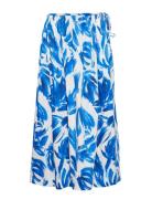 Mschsinaia Diselle Skirt Aop MSCH Copenhagen Blue