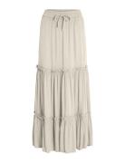 Vimesa Hw Long Skirt/Su/Ft/Ka Vila Beige