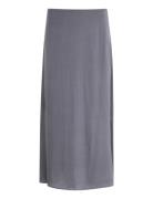 Rikke Viscose Satin Line Of Oslo Grey