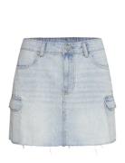 Orla Cargo Denim Skirt Bubbleroom Blue