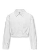 Kogoregon Short Waist Shirt Wvn Kids Only White