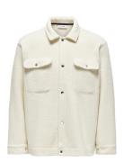 Onsemilio Teddy Overshirt Sweat Vd ONLY & SONS White