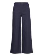 Objjune Wide Denim Pants E Div Object Navy