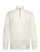 Onsconnor Reg 1/4 Zip Sweat ONLY & SONS Cream