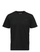 Slhaspen Logo Ss O-Neck Tee Noos Selected Homme Black