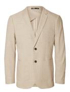 Slhslim-Alder Structure Blz Selected Homme Beige