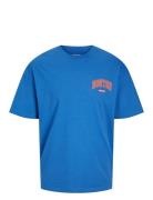 Jjebradley Varsity Back Tee Ss On Styd Jack & J S Blue