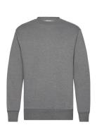 Slhreg-Dan Sweat Crew Neck Selected Homme Grey