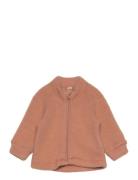 Jacket W/Zipper - Soft Wool CeLaVi Orange