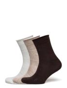 Lucretia Wola Sock 3 Pack Becksöndergaard Beige