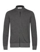 Knitted Bomber Jacket Tom Tailor Grey