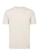 Mens Stretch Crew Neck Tee S/S Lindbergh Cream