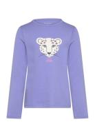 Printed Longsleeve Tom Tailor Purple