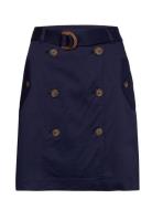 Microsanded Refined-Skirt Lauren Ralph Lauren Blue