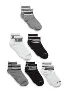 Converse Basic Wordamark Crew Socks 6-Pack Converse Grey