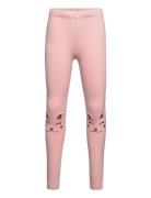 Leggings Cat On Knees Lindex Pink