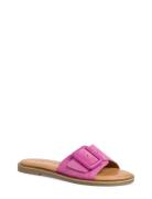 Women Slides Tamaris Pink