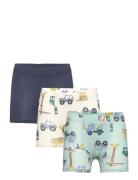 Boxer 3 Pack Hidden Elastic Ao Lindex Patterned