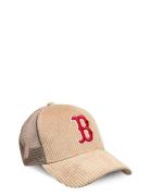 Mlb Cord Trucker Bosred New Era Beige