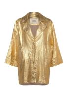 Midas Gold Jacket - Jacqline Rabens Sal R Gold