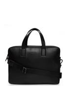 Line Quilt Pu Laptop Bag Calvin Klein Black