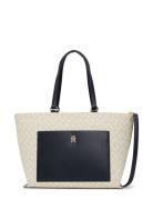 Th Distinct Tote Mono Tommy Hilfiger Navy