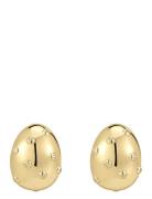 Mini Pave Molten Studs- Gold LUV AJ Gold