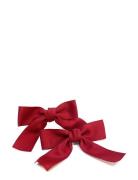 Sandra Bow Clip Plus Elastic Pipol's Bazaar Red