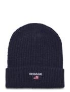 Draft Ribbed Beanie Sebago Navy