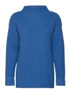 Slfselma Ls Knit Pullover Selected Femme Blue