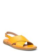 Sandals - Flat - Open Toe - Op ANGULUS Orange