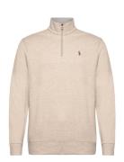 Double Knit Jersey-Lsl-Knt Polo Ralph Lauren Beige