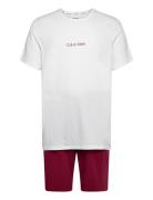 S/S Short Set Calvin Klein Burgundy