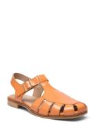 Sandals - Flat - Closed Toe - Op ANGULUS Orange