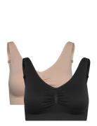 Bra 2 Pack Joy Seamless Top Lindex Patterned