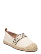 Caylee Iii Canvas Espadrille Lauren Ralph Lauren Cream