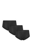 Brief Hipster 3 Pack Solid Lindex Black