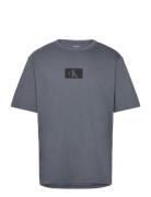 S/S Crew Neck Calvin Klein Grey