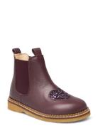 Booties - Flat - With Elastic ANGULUS Brown