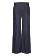 Mid-Rise Wide-Leg Jean Lauren Ralph Lauren Blue